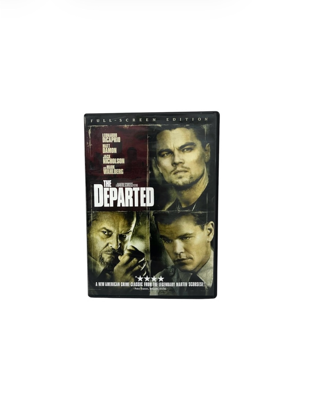 The Departed (DVD 2006, Full Screen) Leonardo DiCaprio Matt Damon Jack Nicholson